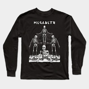 Skull Megadeth Controller Long Sleeve T-Shirt